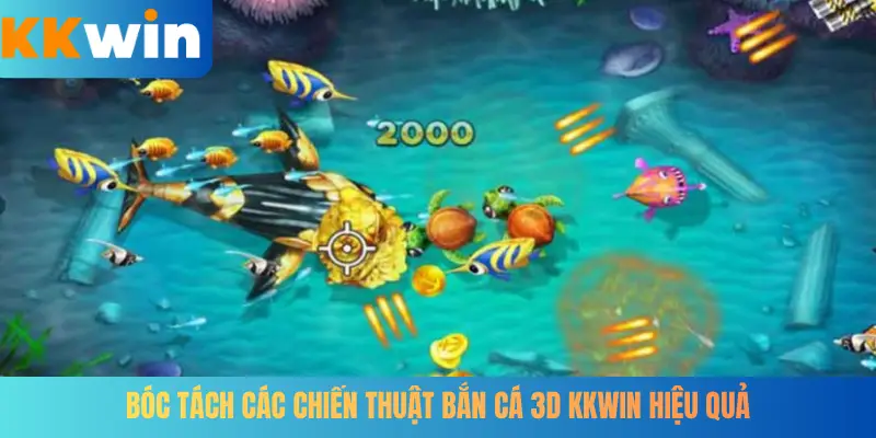 Bóc tách các chiến thuật bắn cá 3D KKWIN hiệu quả