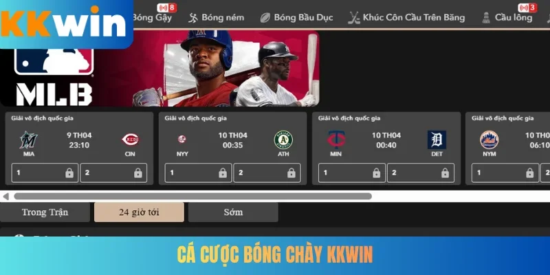 Cá cược bóng chày KKWIN