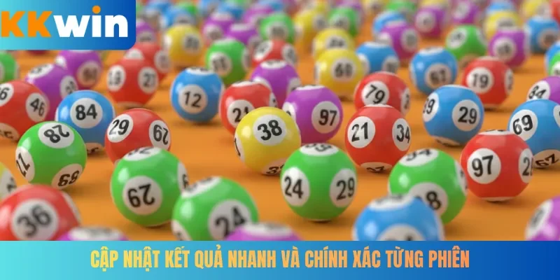 Cập nhật kết quả nhanh và chính xác từng phiên