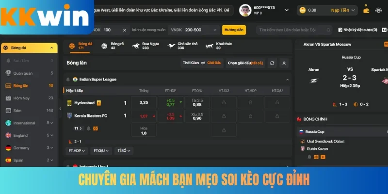 Chuyên gia mách bạn mẹo soi kèo cực đỉnh