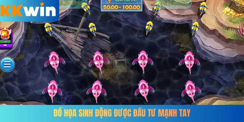 Đồ họa sinh động được đầu tư mạnh tay