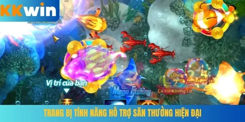 Trang bị tính năng hỗ trợ săn thưởng hiện đại